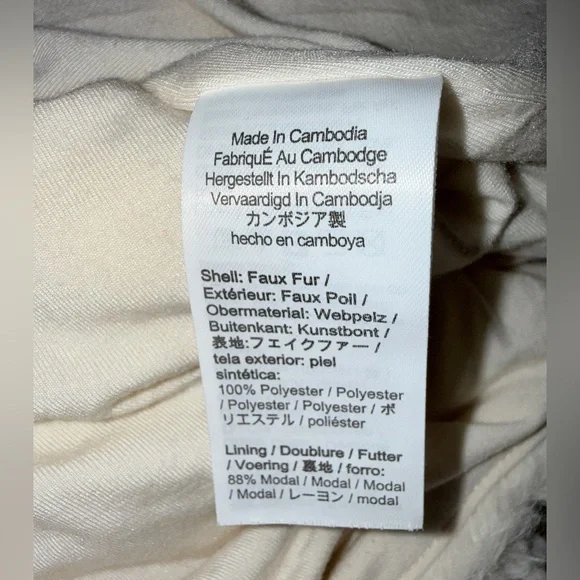 J.Crew Sherpa Soft Sherpa Half Zip Fleece Front Pockets Pull Waist Pullover - Picture 7 of 12